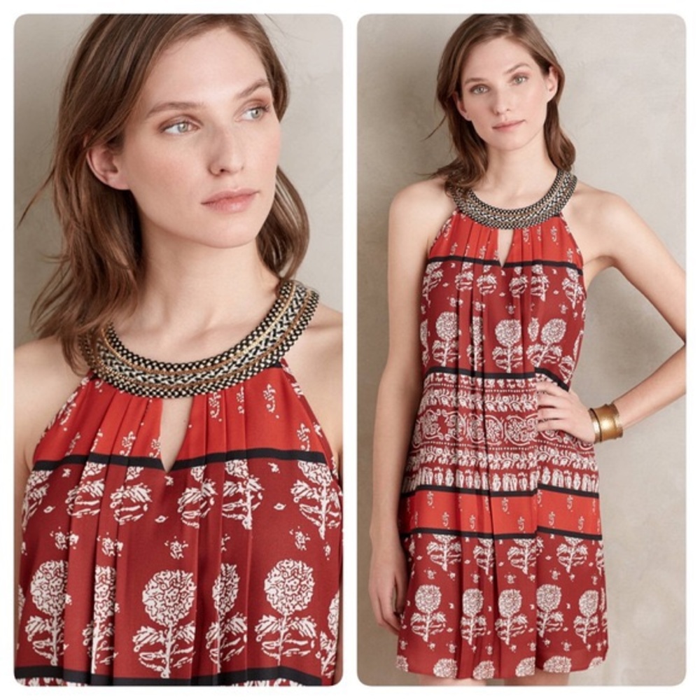 Anthropologie Kaza Swing Dress by Ranna Gill